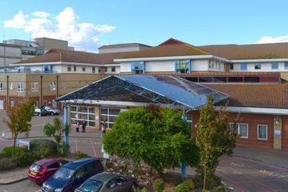 Worthing Hospital Entrance