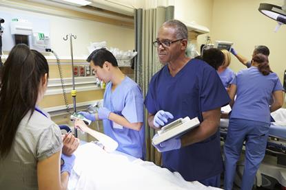 A&E accident and emergency