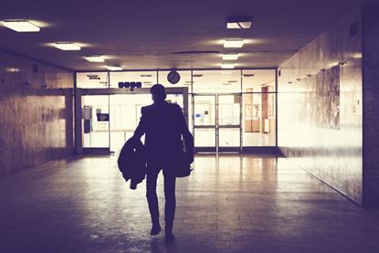 Executive leaving job