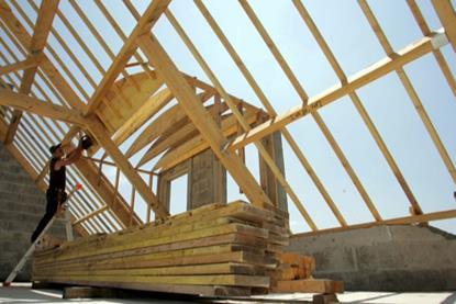 Building site roof