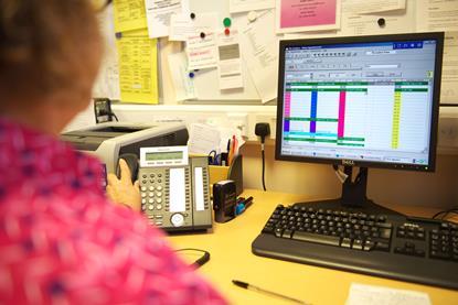 GP receptionist