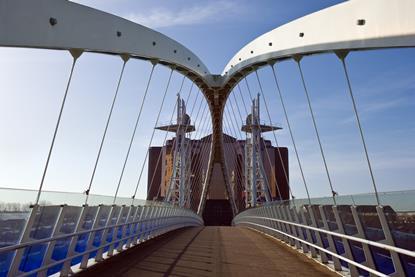 Millenium bridge salford