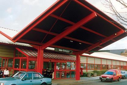 Front of Medway Maritime Hospital