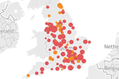 RTT maps index Apr 2025
