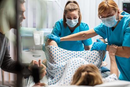 Midwives and mother