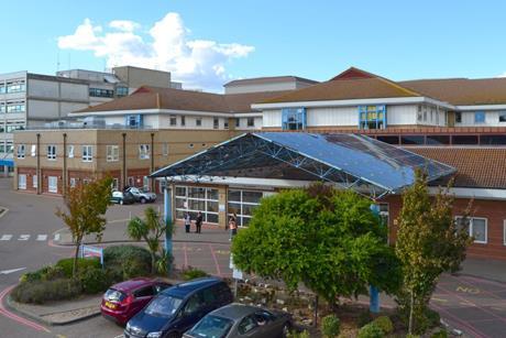 Worthing Hospital Entrance