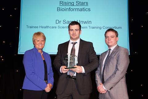 2016 cso awards healthcare science rising star bioinformatics dr samuel unwin