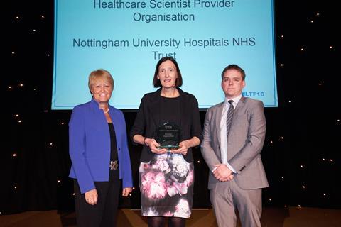 Healthcare scientist provider organisation nottingham university hospitals nhs trust