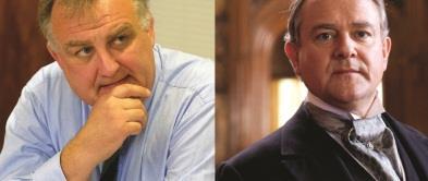 Lookey Likey: Mark Hackett and Hugh Bonneville