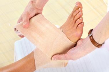 Bandaging foot