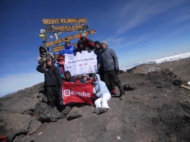 Kilimanjaro Top Right Group expedition