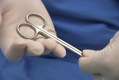 Surgery scissors