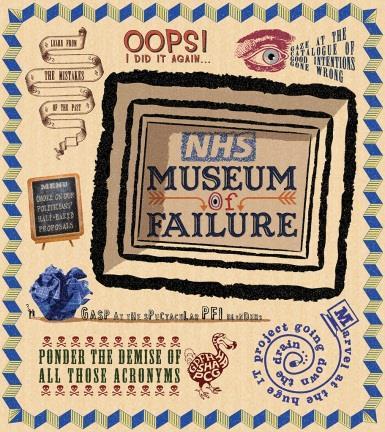 Illustration about the museum of failure