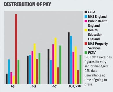 Distribution of pay graph
