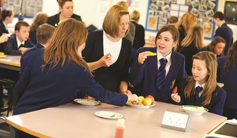 School nutrition lesson