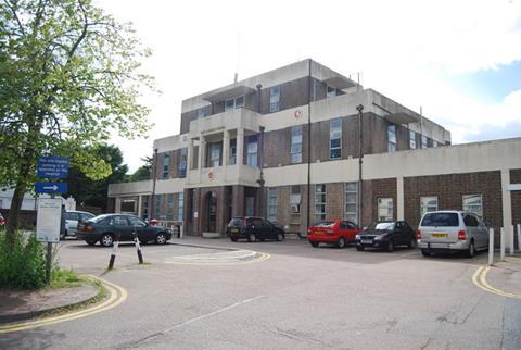 The Kent and Sussex Hospital, closed in 2011