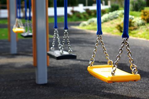 children swings