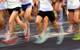 A running track race