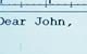 Dear John letter